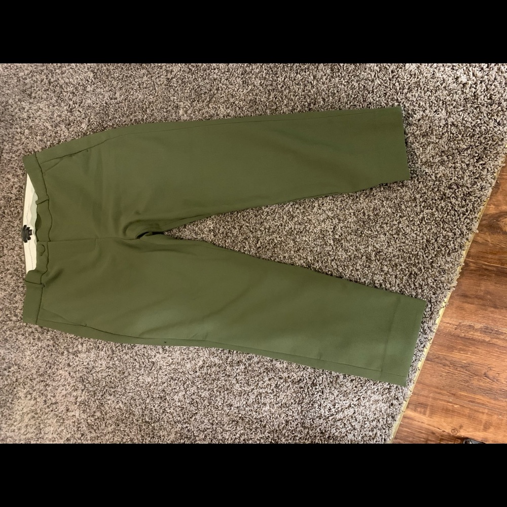 J.Crew olive green chinos